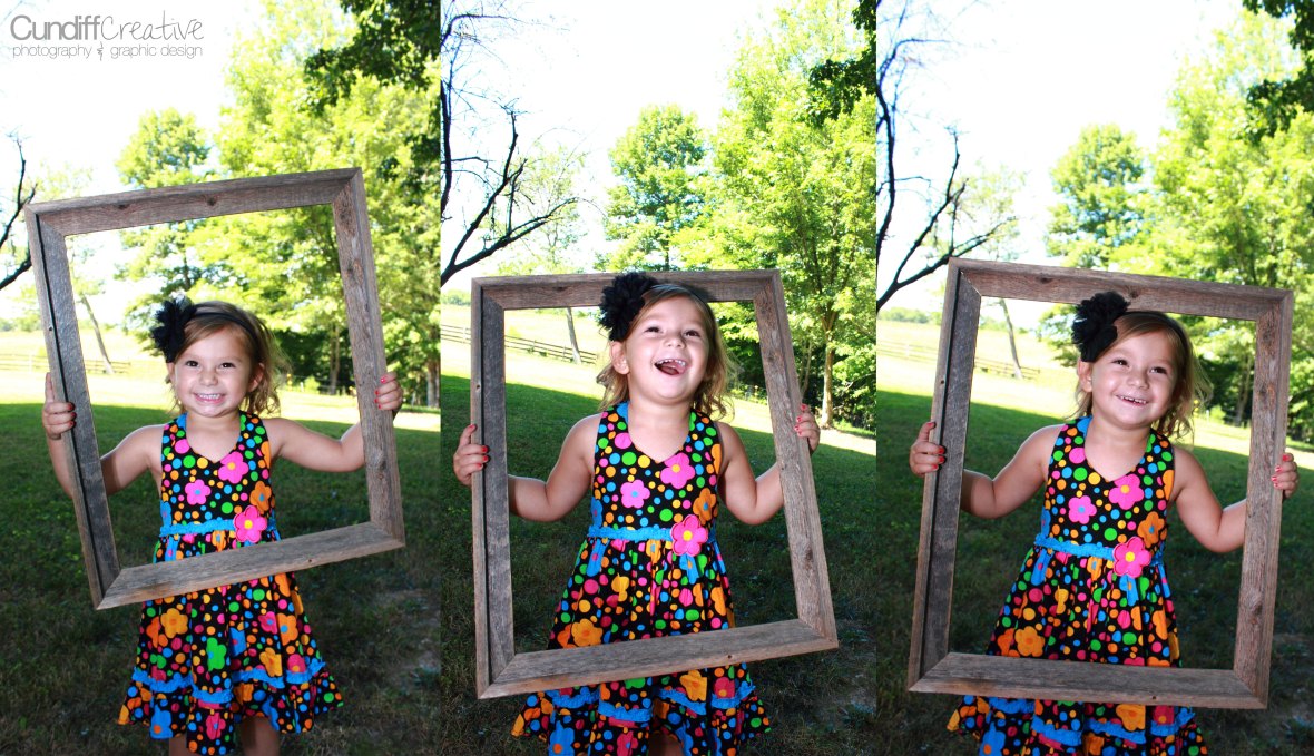 Ava Weddle Framed Portrait Heather Cundiff Creative