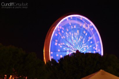 Chesapeake Jubilee Ferris Wheel Blue Cundiff Creative