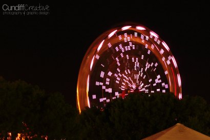 Chesapeake Jubilee Ferris Wheel White Snow Cundiff Creative