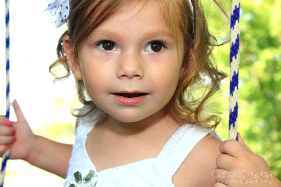 Ava Weddle on Her Swing Heather Cundiff Creative