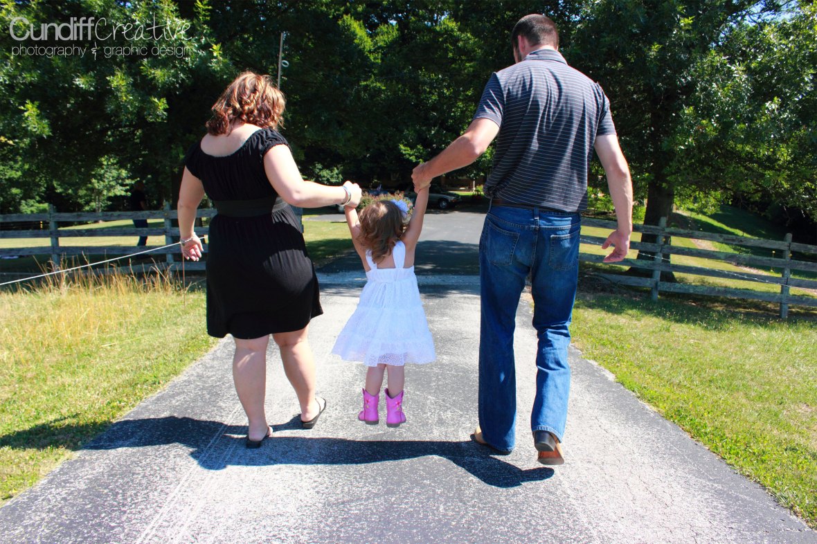 Weddle Family Walking Heather Cundiff Creative