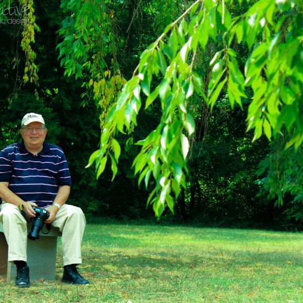 Lonnie Hodges at the Lexington Cemetery