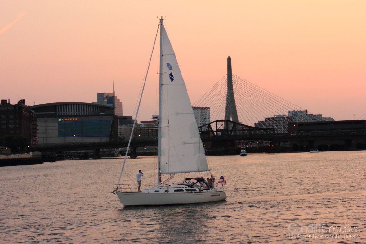 Boston Harbor Sunset Cruise Heather Cundiff Creative